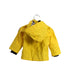 A Yellow Rain Jackets from Tommy Hilfiger in size 3-6M for neutral. (Back View)