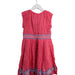 A Pink Sleeveless Dresses from Monsoon in size 8Y for girl. (Back View)