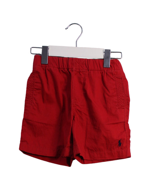 A Red Shorts from Ralph Lauren in size 18-24M for boy. (Front View)