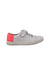 A White Sneakers from Jacadi in size 4T for girl. (Back View)