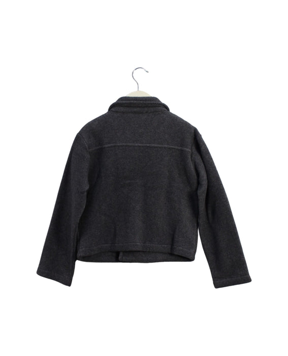 A Grey Lightweight Jackets from Agnes b. in size 8Y for boy. (Back View)
