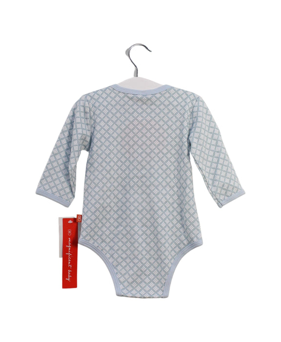 A Green Bodysuits from Magnificent Baby in size 6-12M for neutral. (Back View)