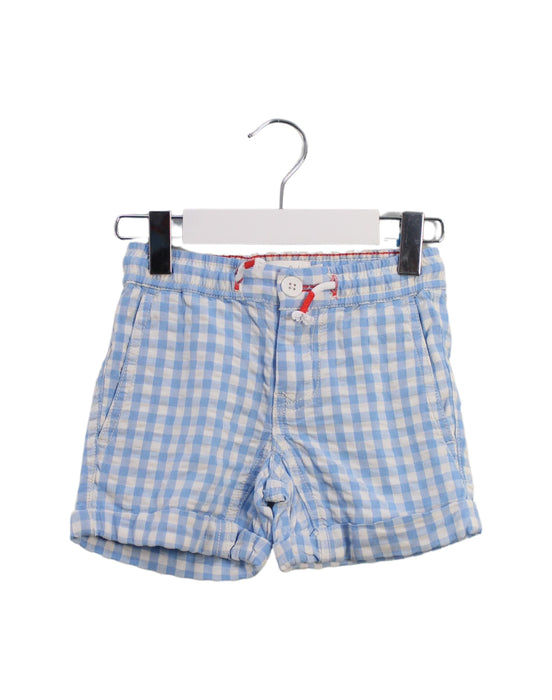 A Blue Shorts from Boden in size 3T for boy. (Front View)