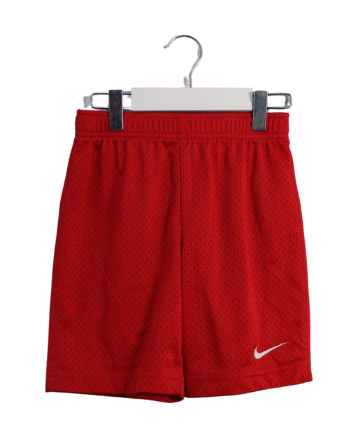 A Red Active Shorts from Nike in size 5T for boy. (Front View)