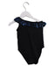 A Black Swimsuits from Lison in size 8Y for girl. (Back View)