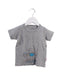 A Grey Short Sleeve T Shirts from TinyBitz in size 2T for boy. (Front View)