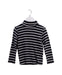 A Navy Long Sleeve Tops from Petit Bateau in size 4T for boy. (Front View)