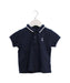 A Navy Short Sleeve Polos from Vertbaudet in size 3T for boy. (Front View)