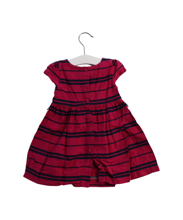 A Pink Short Sleeve Dresses from Ralph Lauren in size 6-12M for girl. (Back View)