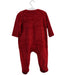 A Red Onesies from DPAM in size 6-12M for girl. (Back View)
