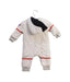 A White Long Sleeve Jumpsuits from CIGOGNE Bébé in size 0-3M for girl. (Back View)