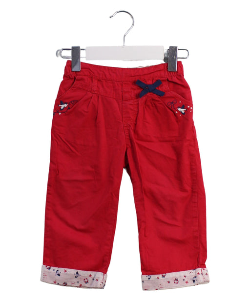 A Pink Casual Pants from Sergent Major in size 12-18M for girl. (Front View)