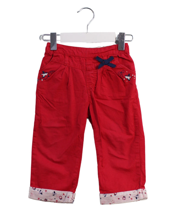 A Pink Casual Pants from Sergent Major in size 12-18M for girl. (Front View)