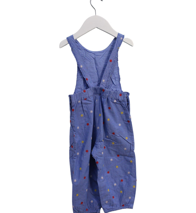 A Blue Long Overalls from Sergent Major in size 18-24M for girl. (Back View)