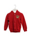 A Red Zippered Sweatshirts from Moschino in size 18-24M for boy. (Front View)