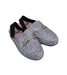 A Silver Sandals from WiNK in size 5T for girl. (Front View)