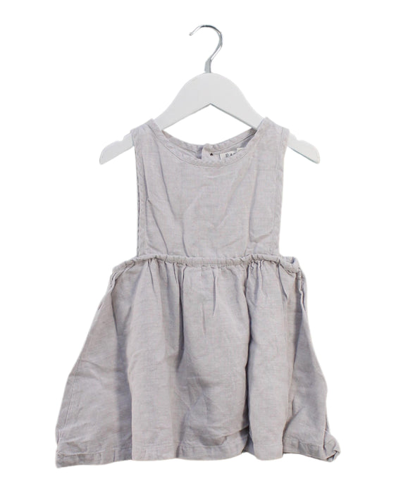 A Grey Sleeveless Dresses from Daughter in size 2T for girl. (Front View)