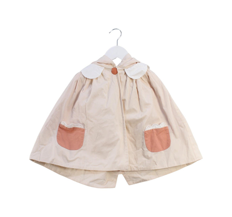 A Pink Capes & Ponchos from Naomi Wear in size 12-18M for girl. (Front View)
