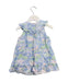 A Blue Sleeveless Dresses from Janie & Jack in size 18-24M for girl. (Back View)