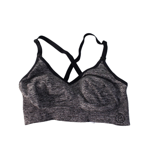 A Grey Bras from Bravado in size L for maternity. (Front View)