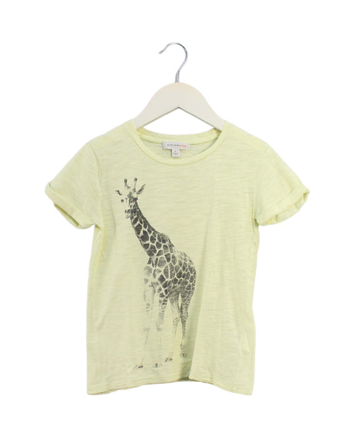 A Yellow Short Sleeve T Shirts from Witchery in size 6T for girl. (Front View)