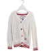 A White Cardigans from Sergent Major in size 4T for girl. (Front View)