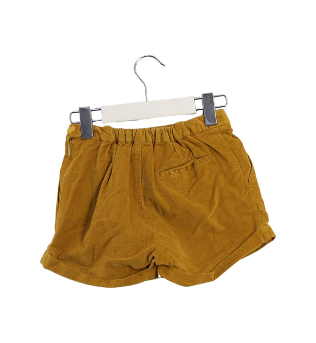 A Yellow Shorts from Jacadi in size 6T for girl. (Back View)