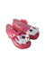 A Pink Flats from Mini Melissa in size 18-24M for girl. (Front View)