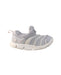 A Grey Slip Ons from Nike in size 4T for girl. (Back View)