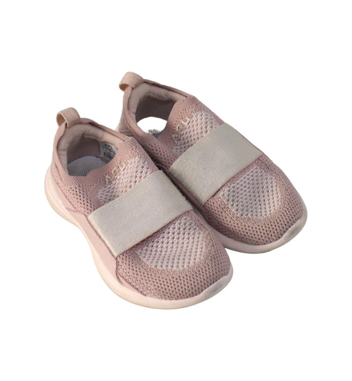 A Pink Slip Ons from APL in size 5T for girl. (Front View)