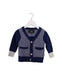 A Navy Cardigans from Chickeeduck in size 18-24M for boy. (Front View)