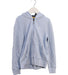 A Blue Zippered Sweatshirts from Polo Ralph Lauren in size 7Y for girl. (Front View)