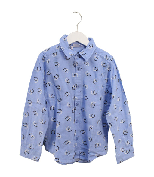 A Blue Shirts from Rachel Riley in size 8Y for boy. (Front View)