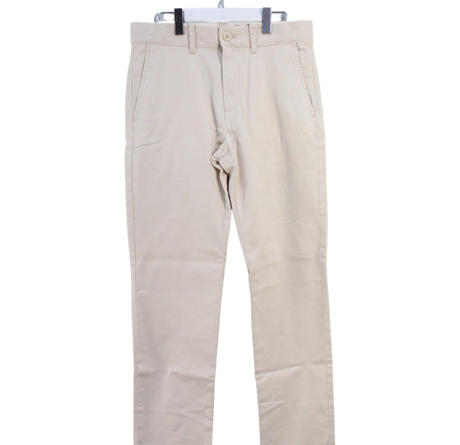 A Beige Casual Pants from Crewcuts in size 12Y for boy. (Front View)
