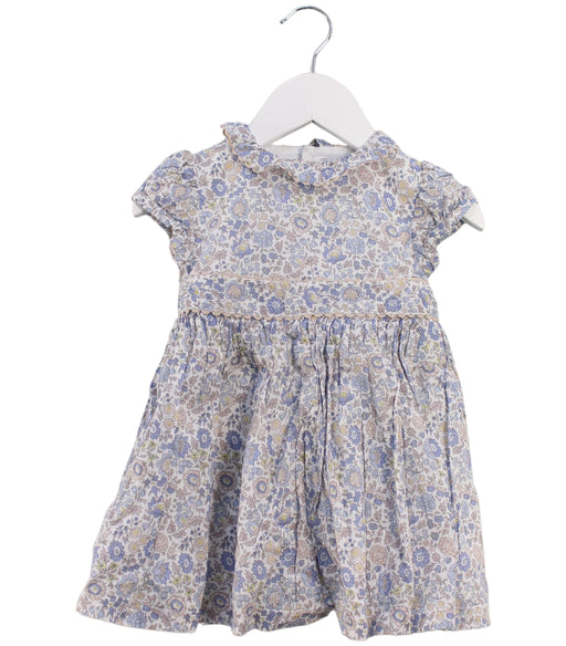 A Blue Short Sleeve Dresses from Lily Rose in size 12-18M for girl. (Front View)