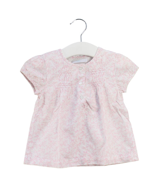 A Pink Dress Sets from The Little White Company in size 3-6M for girl. (Front View)