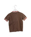 A Brown Short Sleeve Tops from Caramel in size 6T for girl. (Back View)
