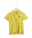 A Yellow Short Sleeve Polos from Ralph Lauren in size 2T for boy. (Front View)