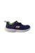 A Navy Sneakers from Skechers in size 3T for boy. (Back View)
