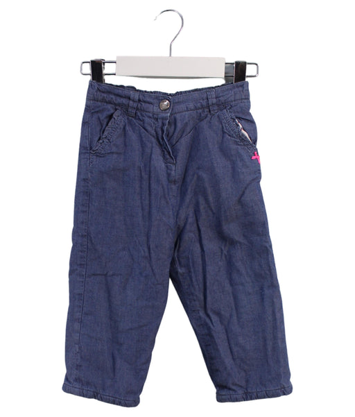 A Blue Casual Pants from Paul Smith in size 12-18M for girl. (Front View)