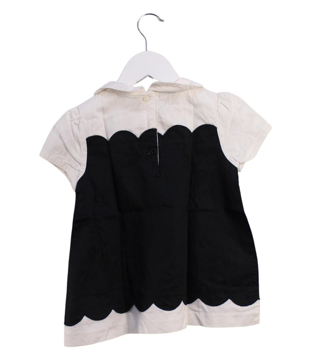 A Black Short Sleeve Tops from Janie & Jack in size 5T for girl. (Back View)