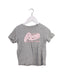 A Grey Short Sleeve T Shirts from Roots in size 5T for girl. (Front View)