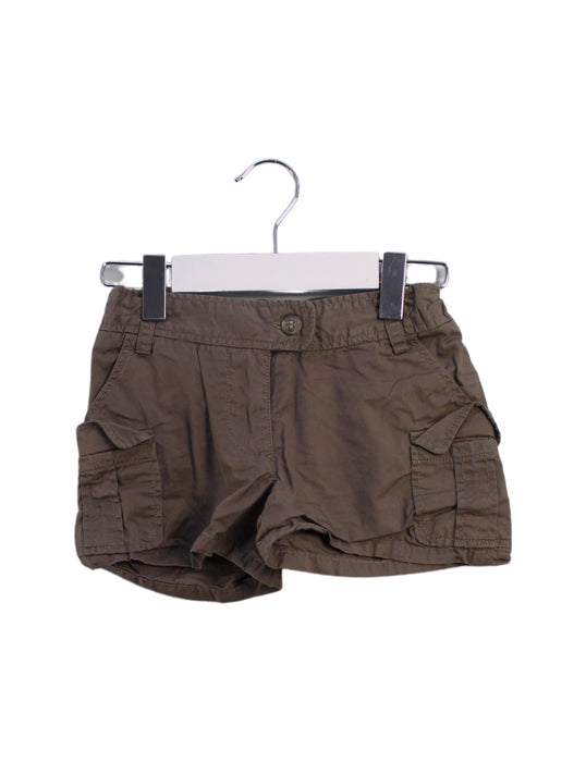 A Brown Shorts from Bonpoint in size 6T for girl. (Front View)