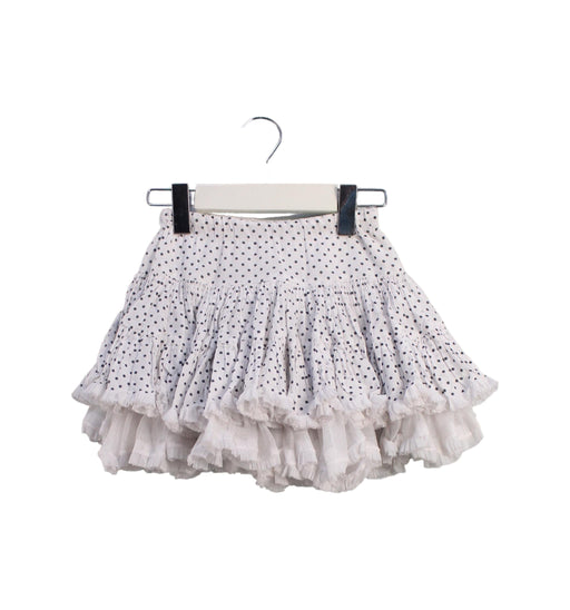 A White Short Skirts from Le Petit Pumm in size 6-12M for girl. (Front View)