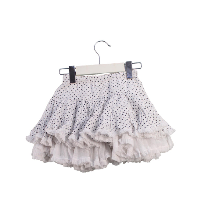A White Short Skirts from Le Petit Pumm in size 6-12M for girl. (Back View)