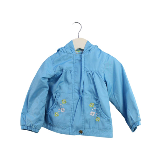 A Blue Lightweight Jackets from London Fog in size 2T for girl. (Front View)