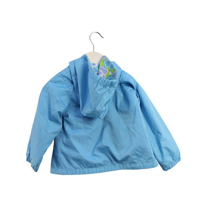 A Blue Lightweight Jackets from London Fog in size 2T for girl. (Back View)
