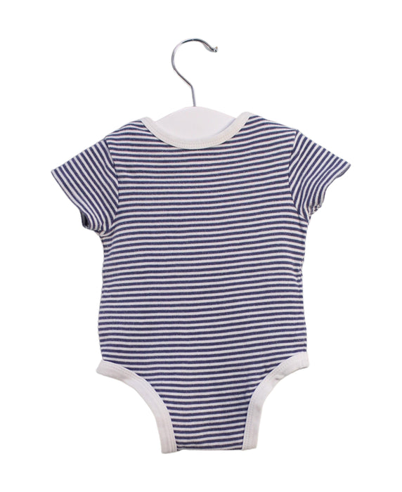 A Navy Short Sleeve Bodysuits from Mamas & Papas in size 3-6M for neutral. (Back View)