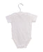 A White Short Sleeve Bodysuits from Calvin Klein in size 0-3M for neutral. (Back View)