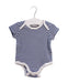 A Navy Short Sleeve Bodysuits from Mamas & Papas in size 3-6M for neutral. (Front View)